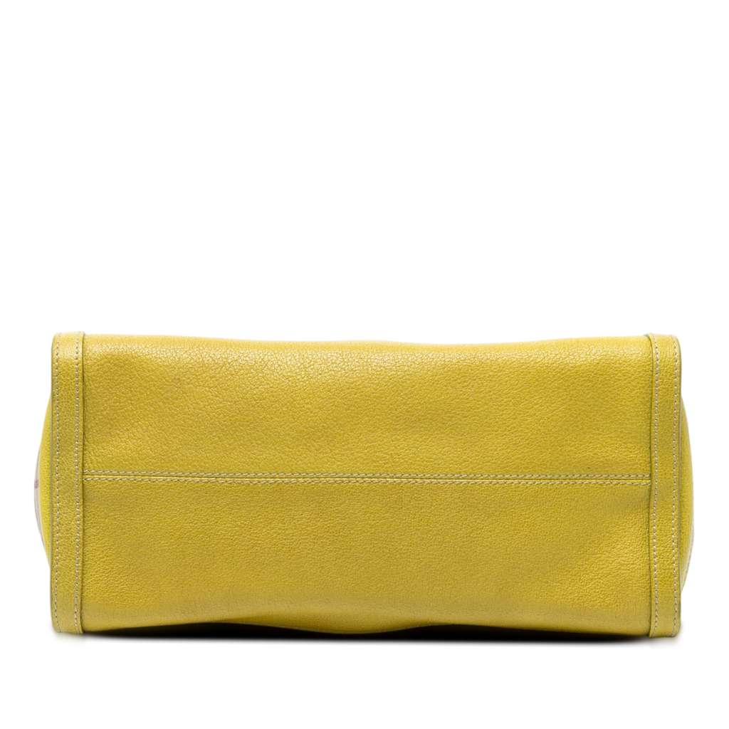 Burberry Haymarket Check Coated Canvas Pilgrim  Satchel - Image 6