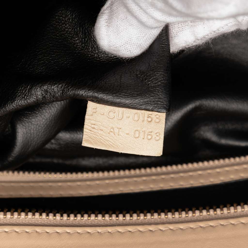 Celine Mini Bicolor Luggage Tote - Side view