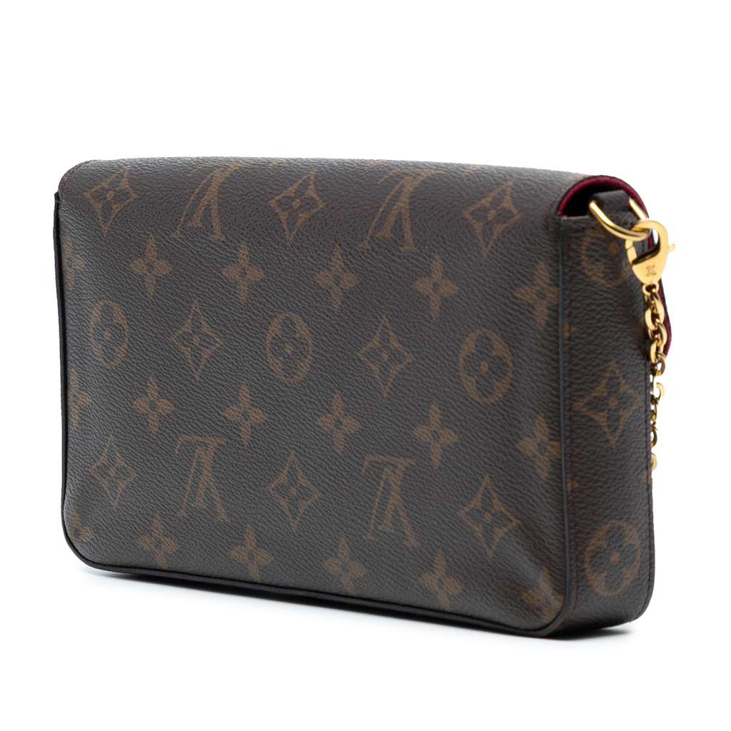 Louis Vuitton Monogram Pochette Felicie - Back view