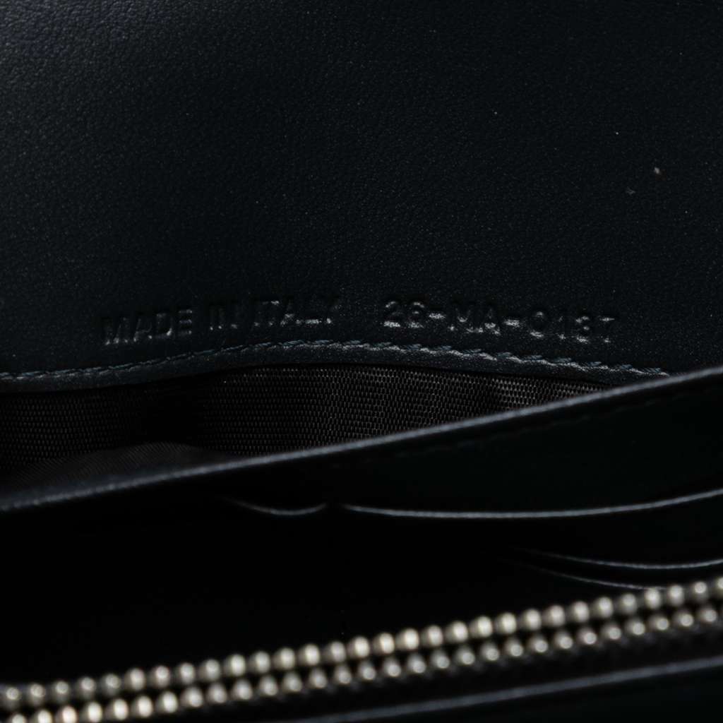 Dior Metallic Patent Microcannage Diorama Wallet on Chain - Detail 1