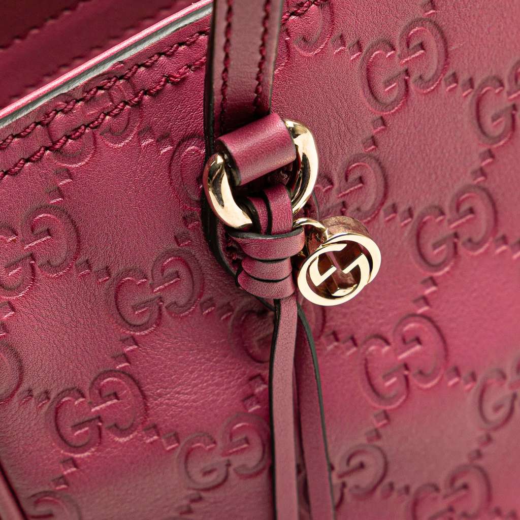 Gucci Small Guccissima Bree Satchel - Image 10