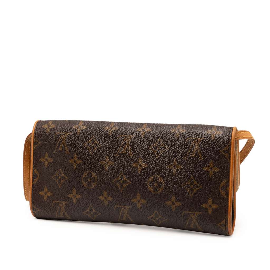 Louis Vuitton Monogram Pochette Twin GM - Back view