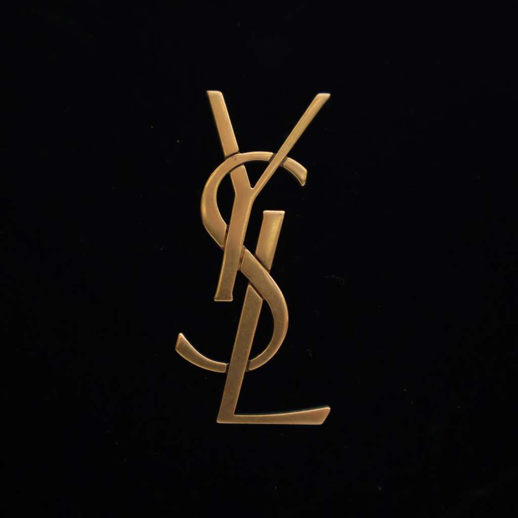 Saint Laurent Mini Velvet Monogram Lou Camera Belt Bag - Side view