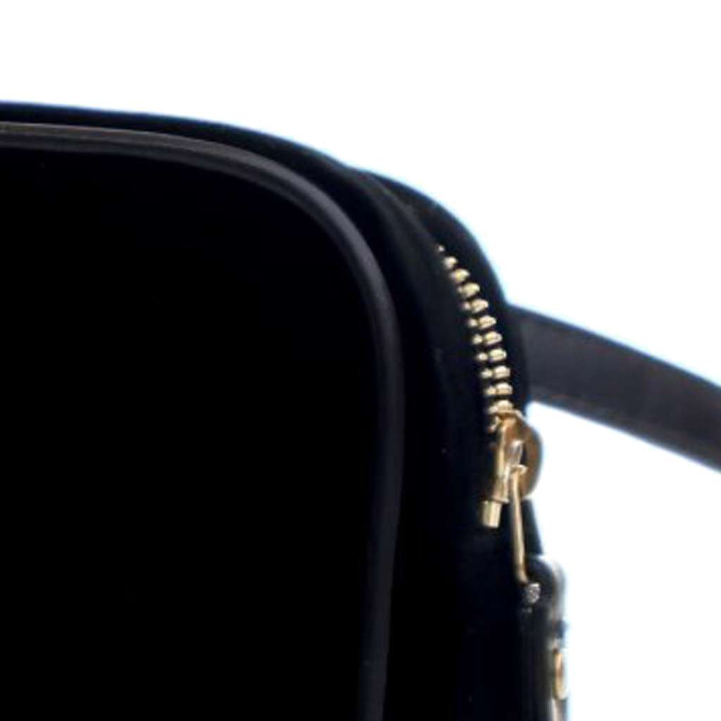 Saint Laurent Mini Velvet Monogram Lou Camera Belt Bag - Image 12