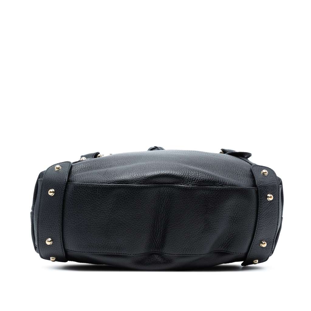 Gucci Leather Horsebit Pelham Shoulder Bag - Image 6