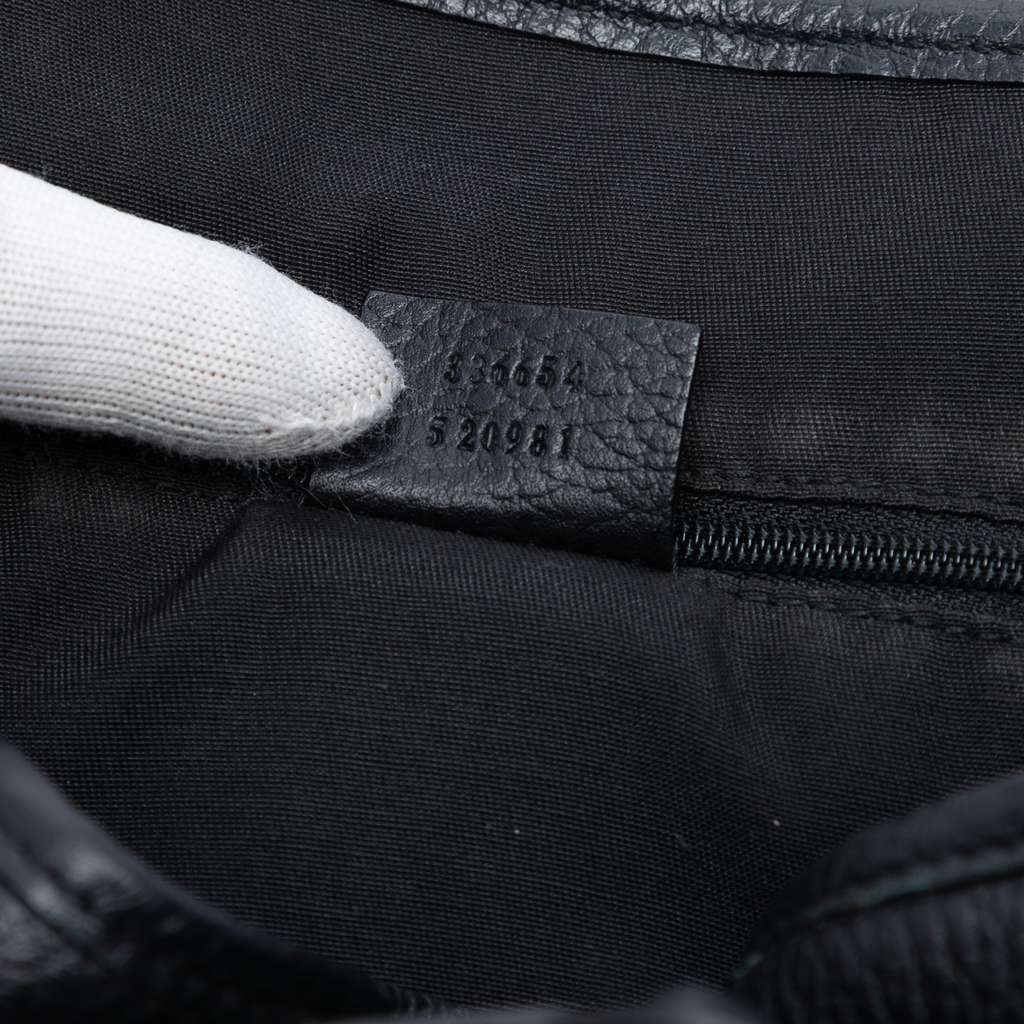 Gucci Leather Horsebit Pelham Shoulder Bag - Detail 1