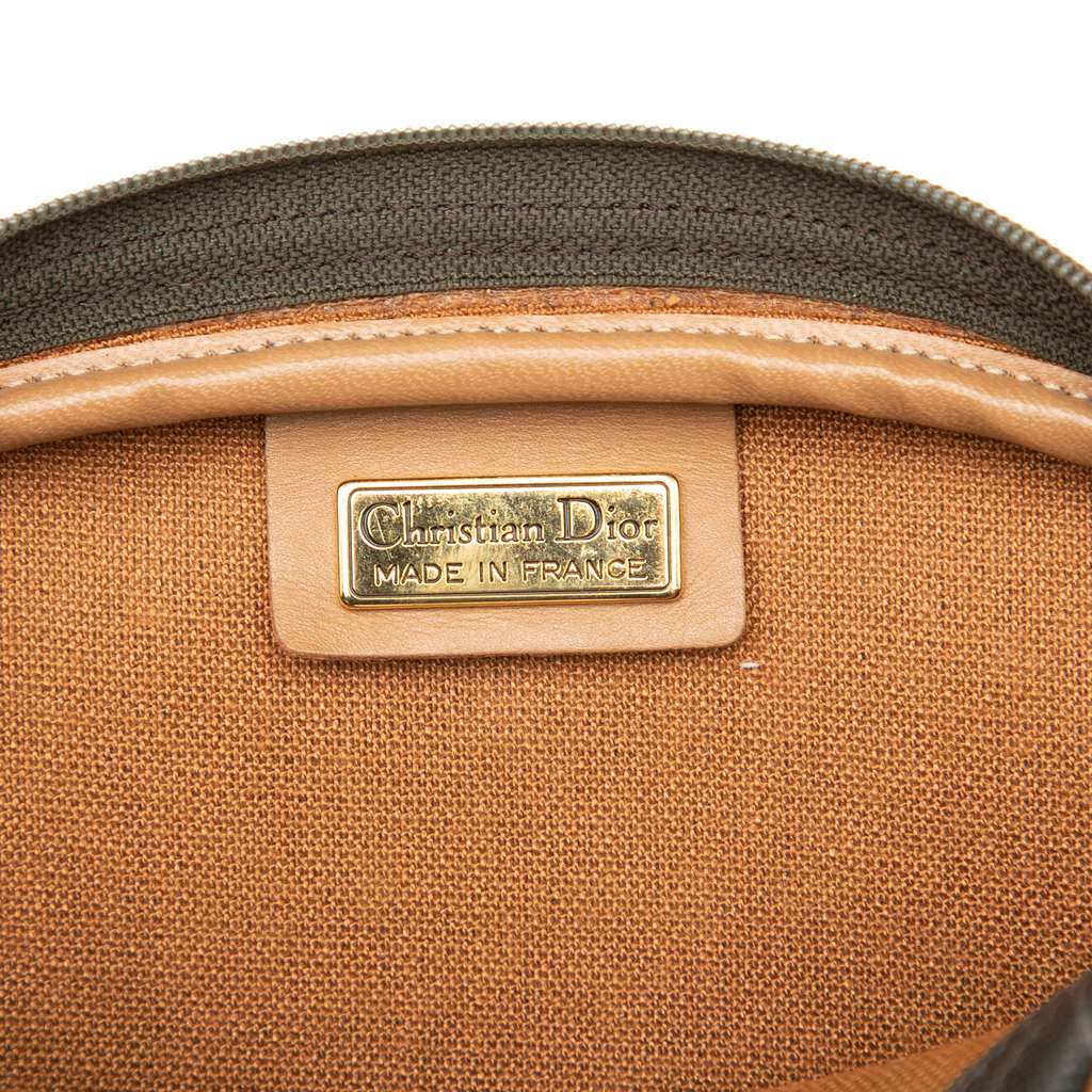 Dior Honeycomb Coated Canvas Crossbody - Side view