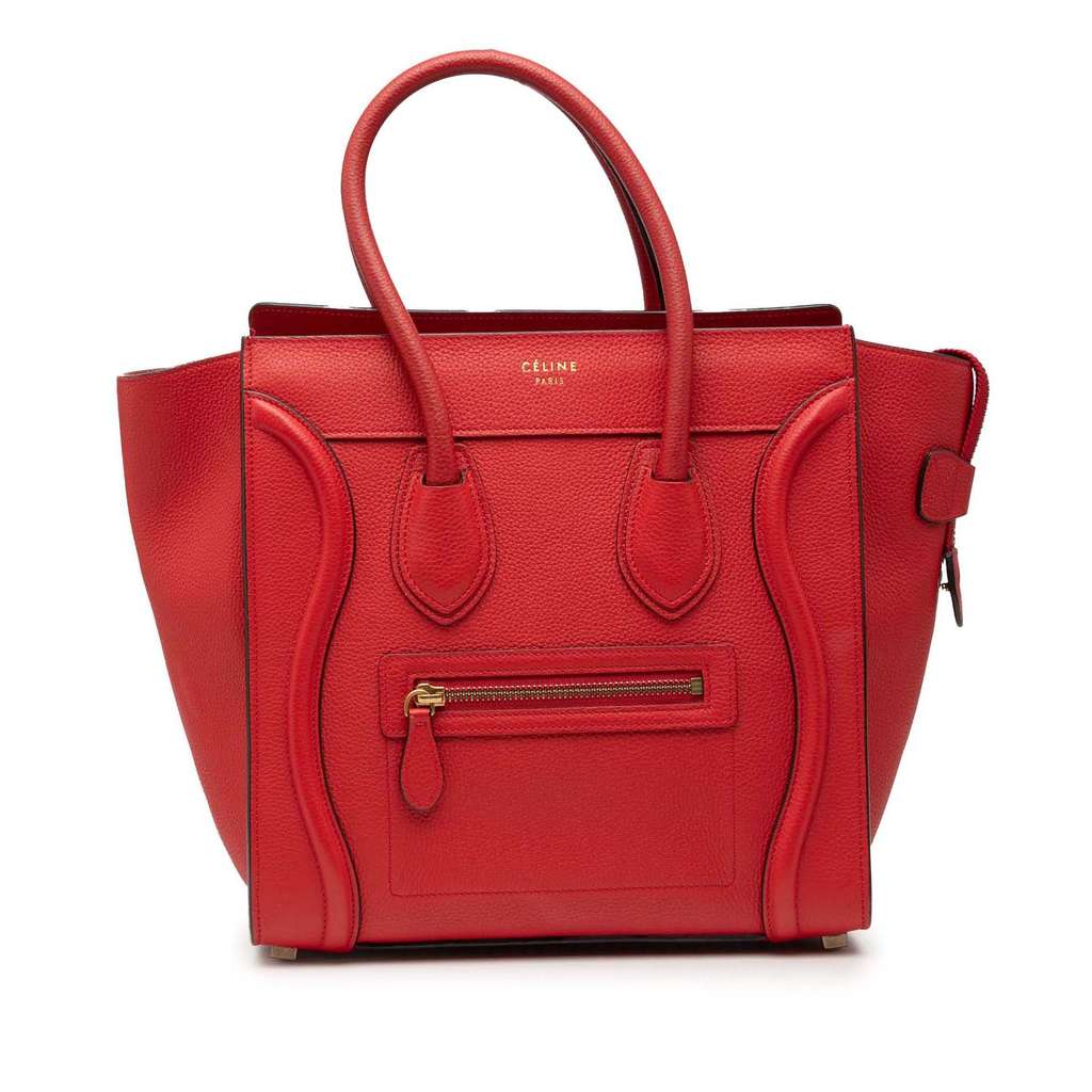 Celine Micro Calfskin Luggage Tote