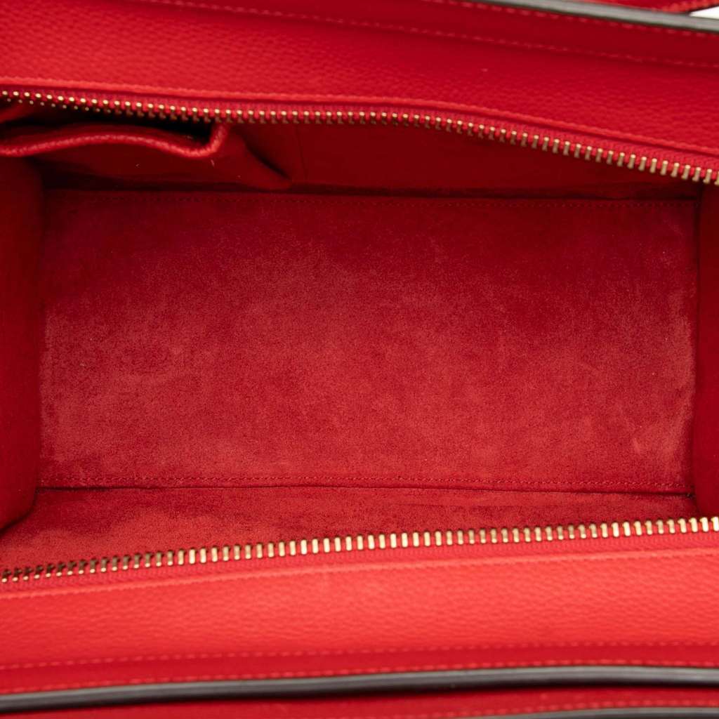 Celine Micro Calfskin Luggage Tote - 4