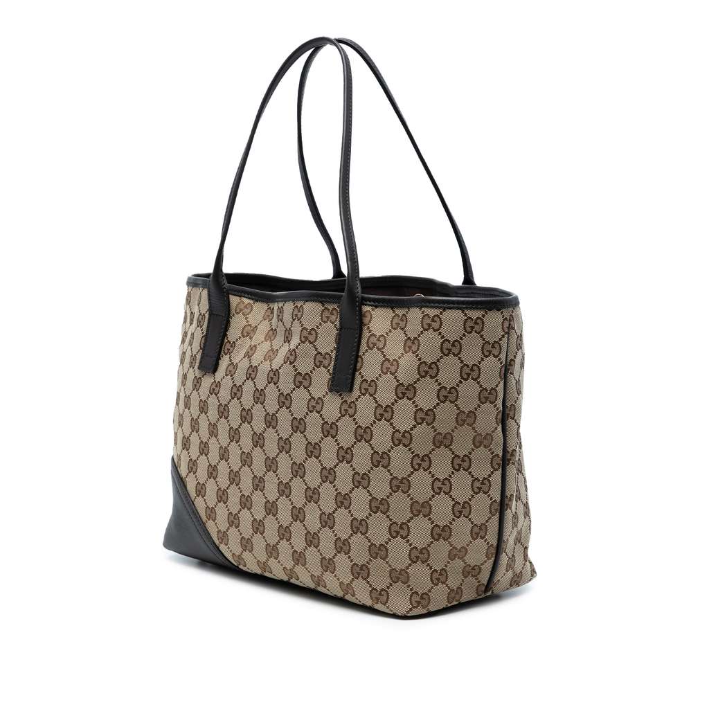 Gucci GG Canvas New Britt Tote - Back view