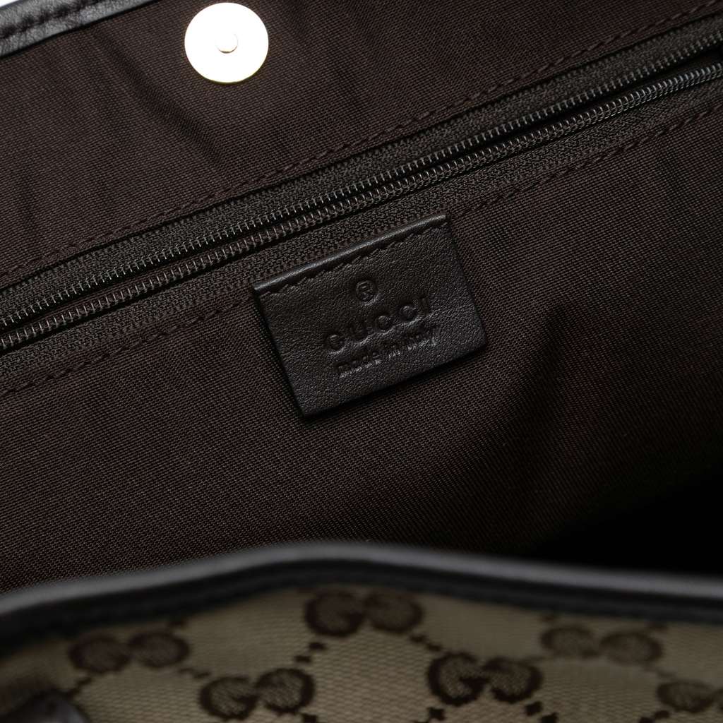 Gucci GG Canvas New Britt Tote - Side view