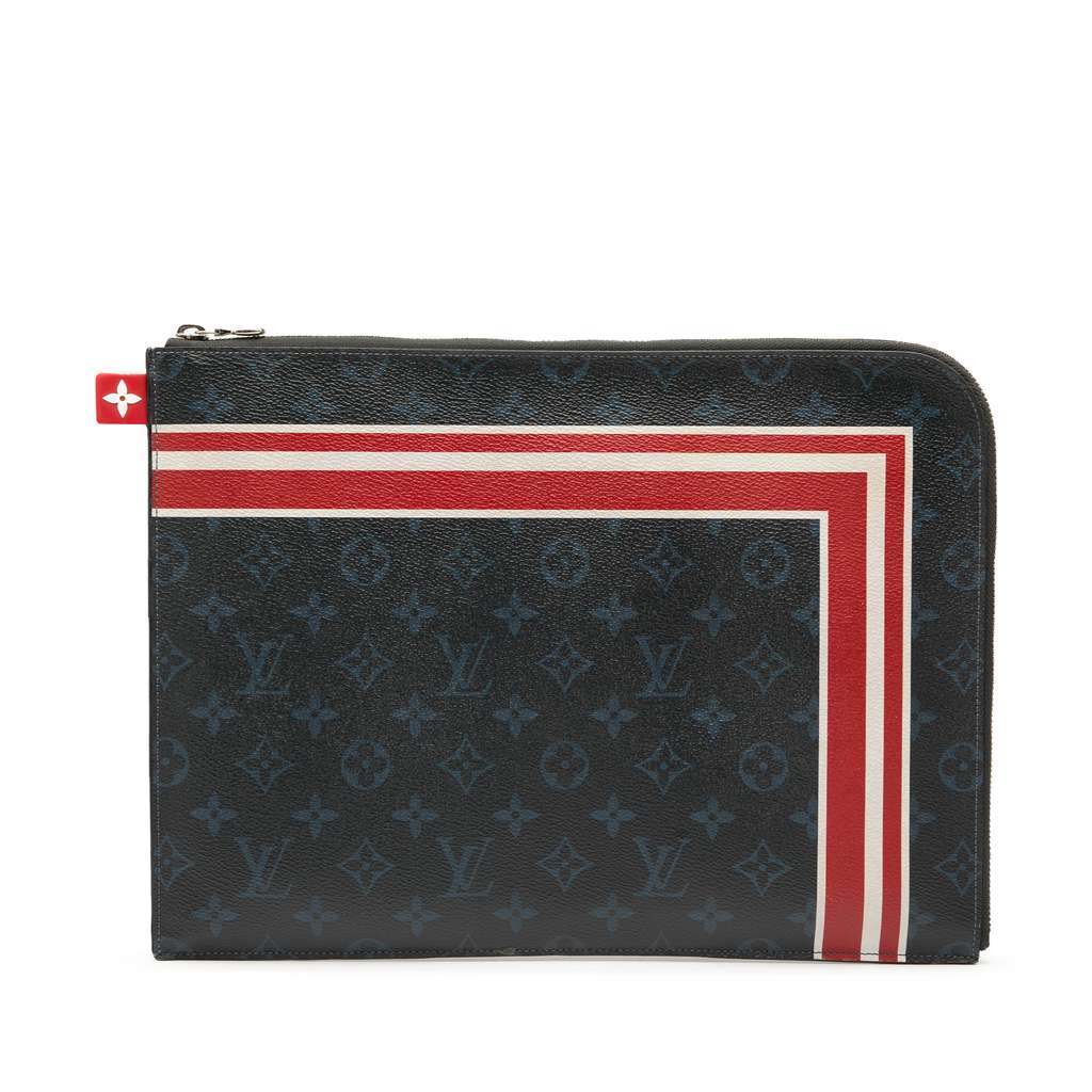 Louis Vuitton Monogram Cobalt Pochette Jour GM