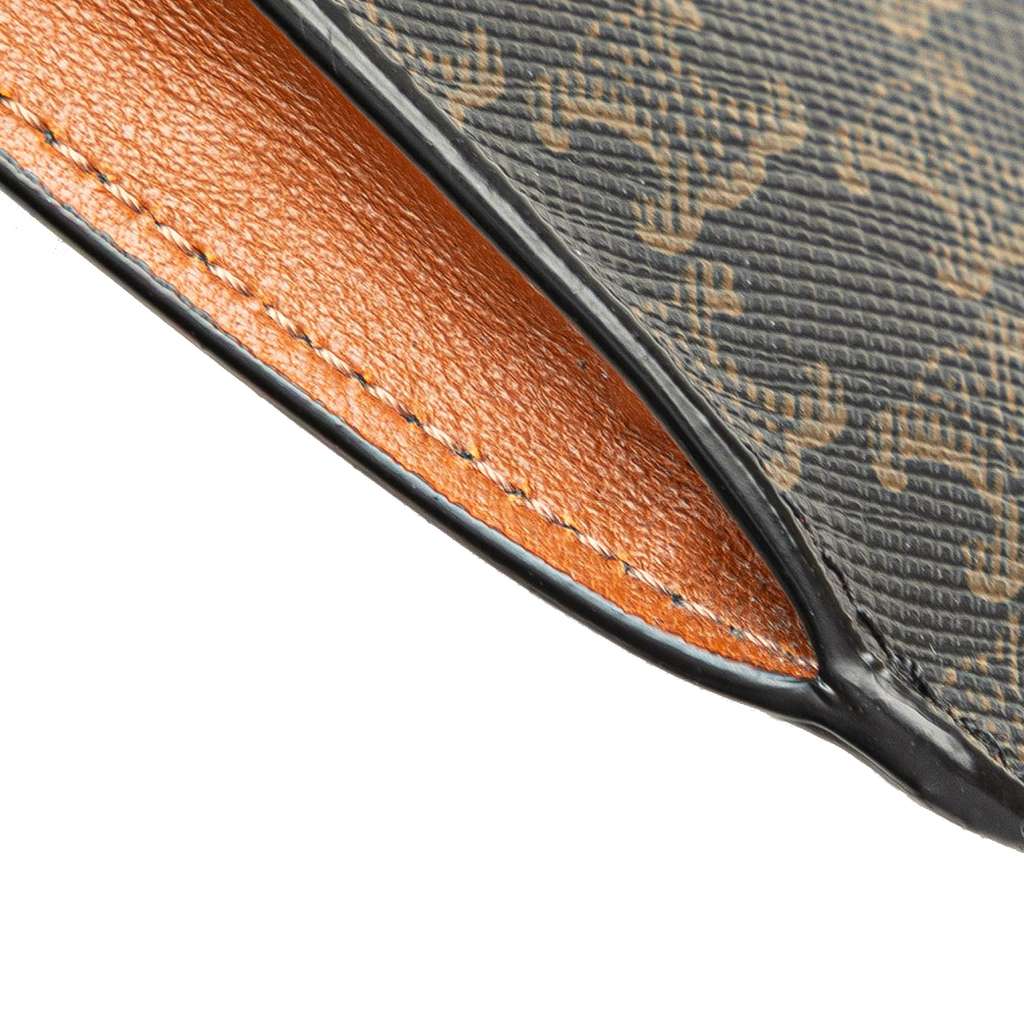 Celine Triomphe Coated Canvas Phone Pouch Flap Crossbody - Image 10