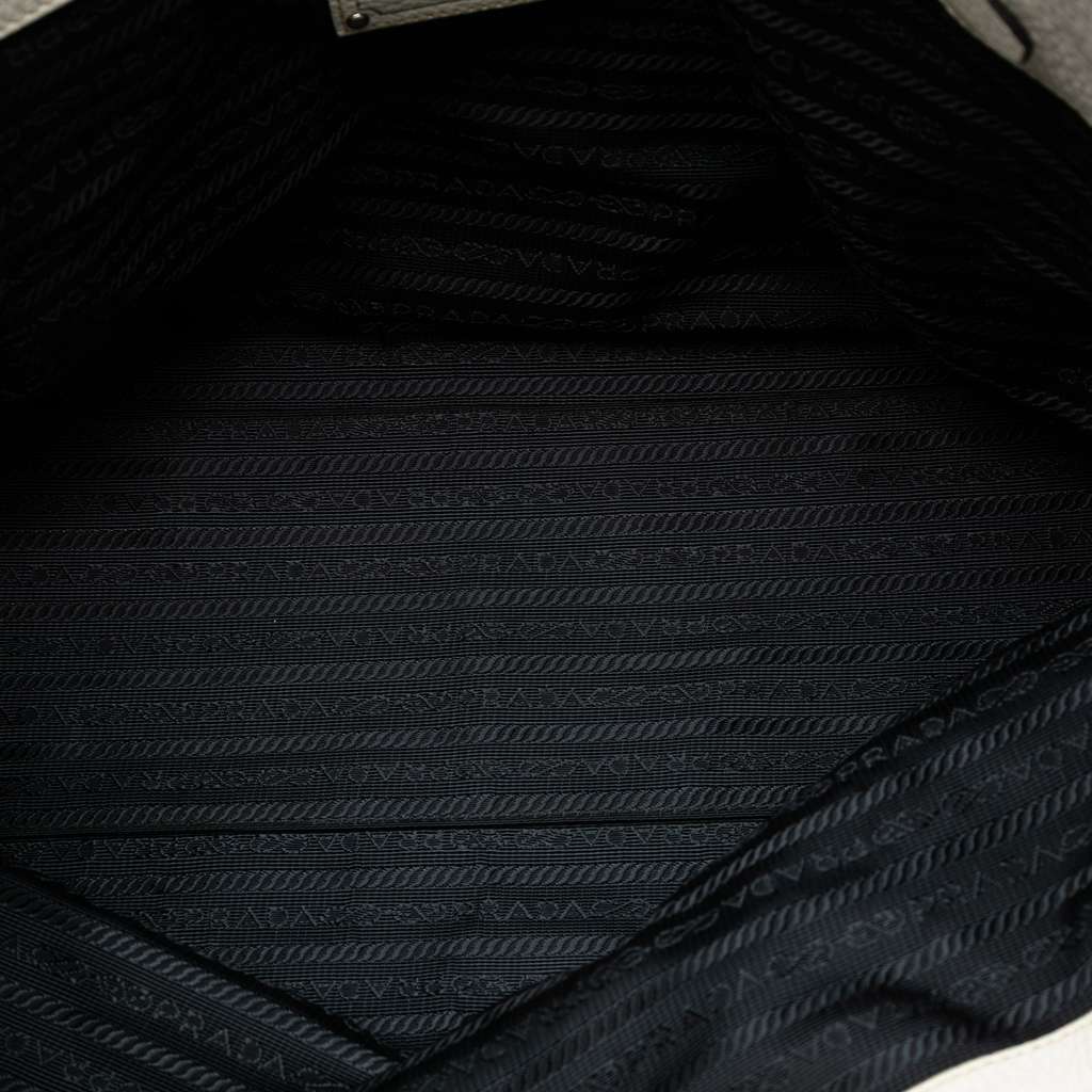 Prada Vitello Daino Side Zip Tote - 4