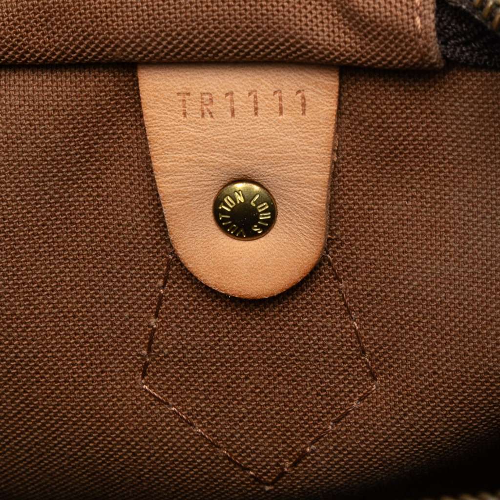Louis Vuitton Monogram Speedy 35 - Side view