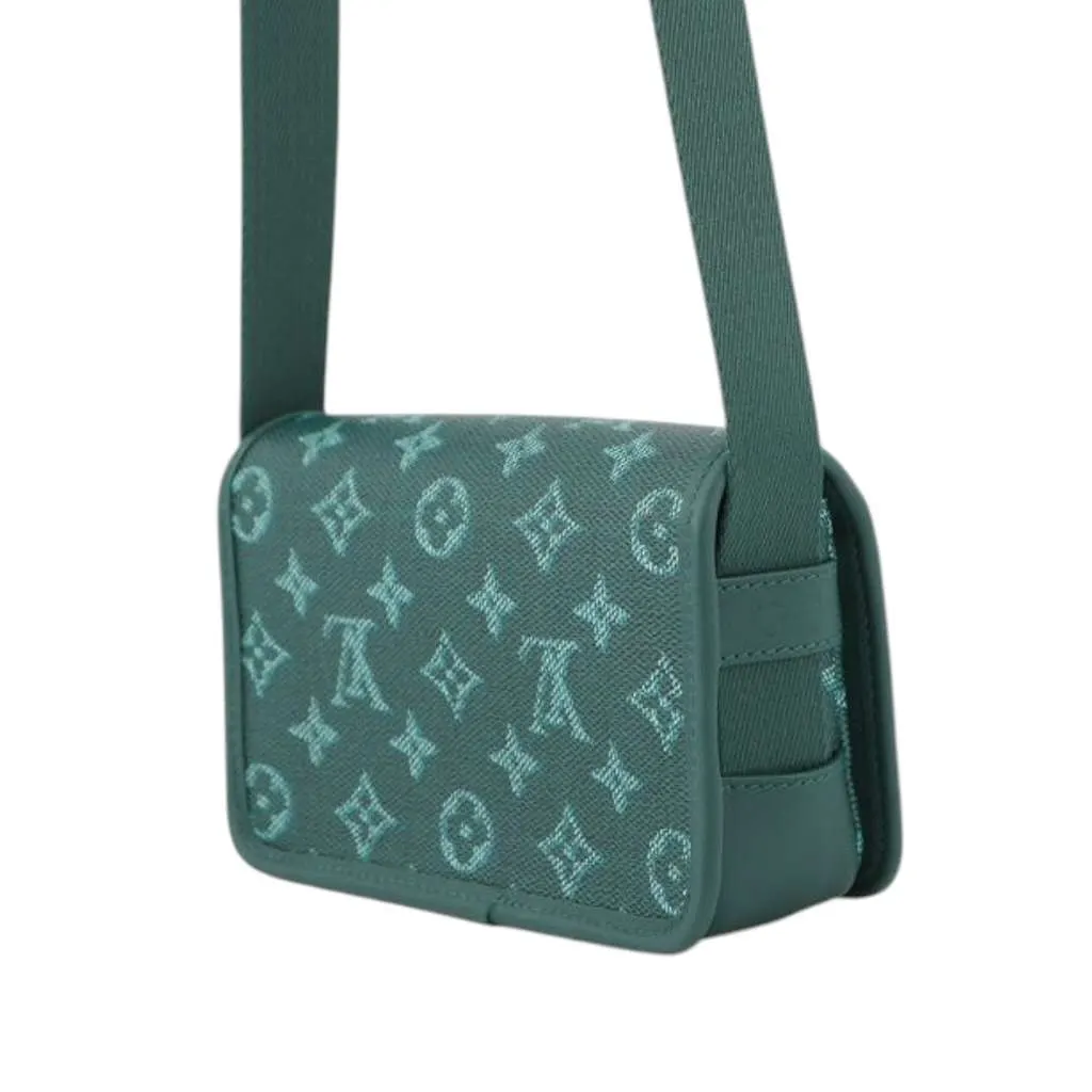 Louis Vuitton Monogram Heritage Bosphore Wearable Wallet Green Canvas Good - Back View