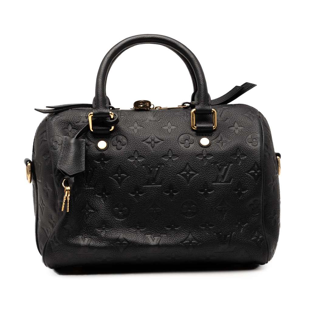 Louis Vuitton Monogram Empreinte Speedy Bandouliere 25