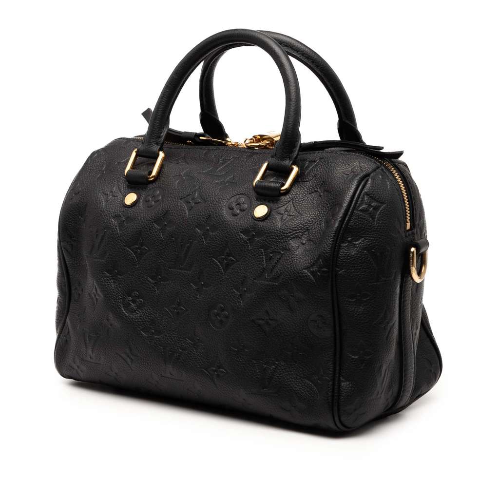 Louis Vuitton Monogram Empreinte Speedy Bandouliere 25 - Back view