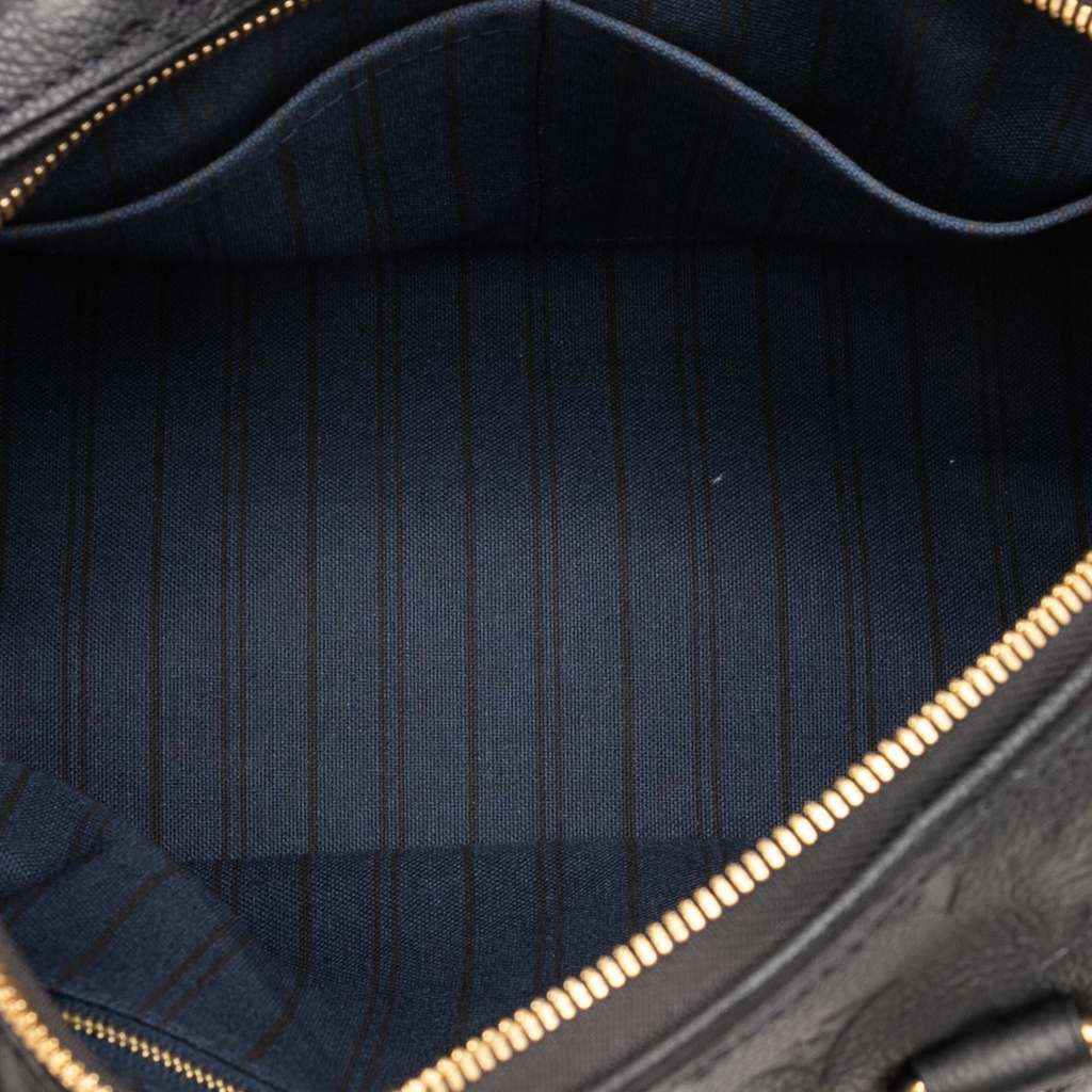 Louis Vuitton Monogram Empreinte Speedy Bandouliere 25 - Side view