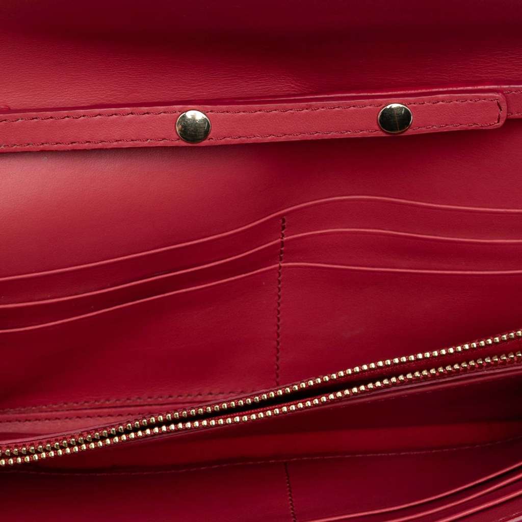 Burberry Haymarket Check Coated Canvas Henley Wallet on Chain - 4