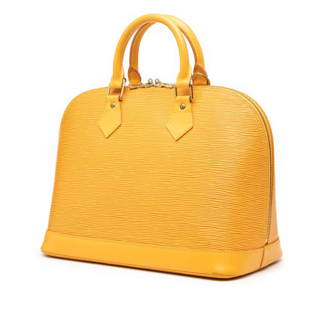 Louis Vuitton Epi Alma PM - Back view