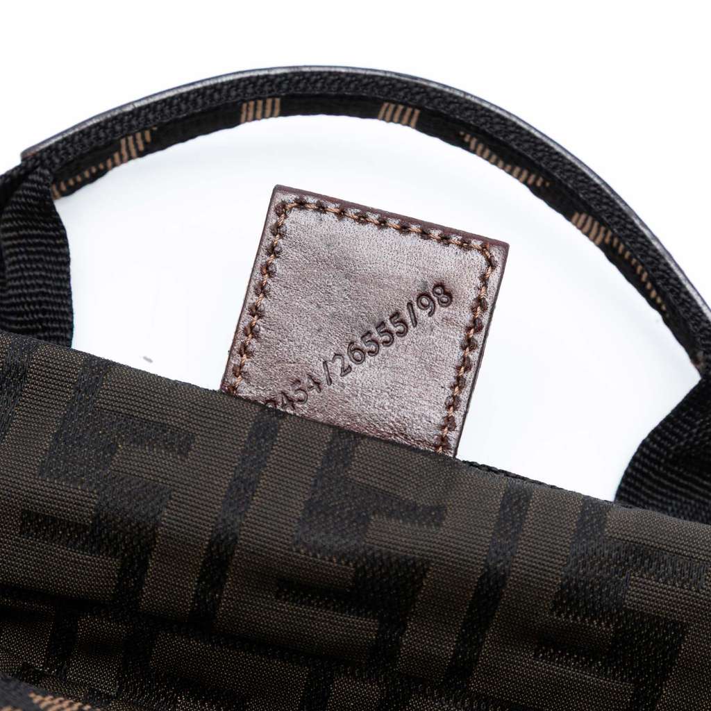 Fendi Zucca Canvas Shopping Tote - Detail 2