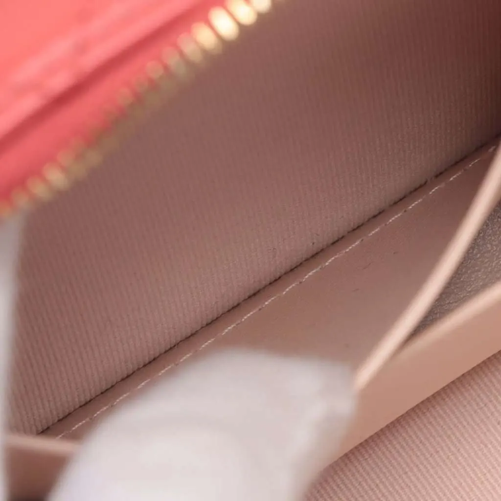 Chanel Quilted Lambskin Chic Riviera Top Handle Vanity Case Red Leather Very good - Box View