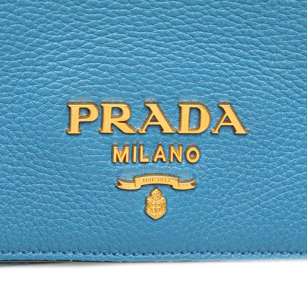 Prada Vitello Daino Flap Crossbody - Side view