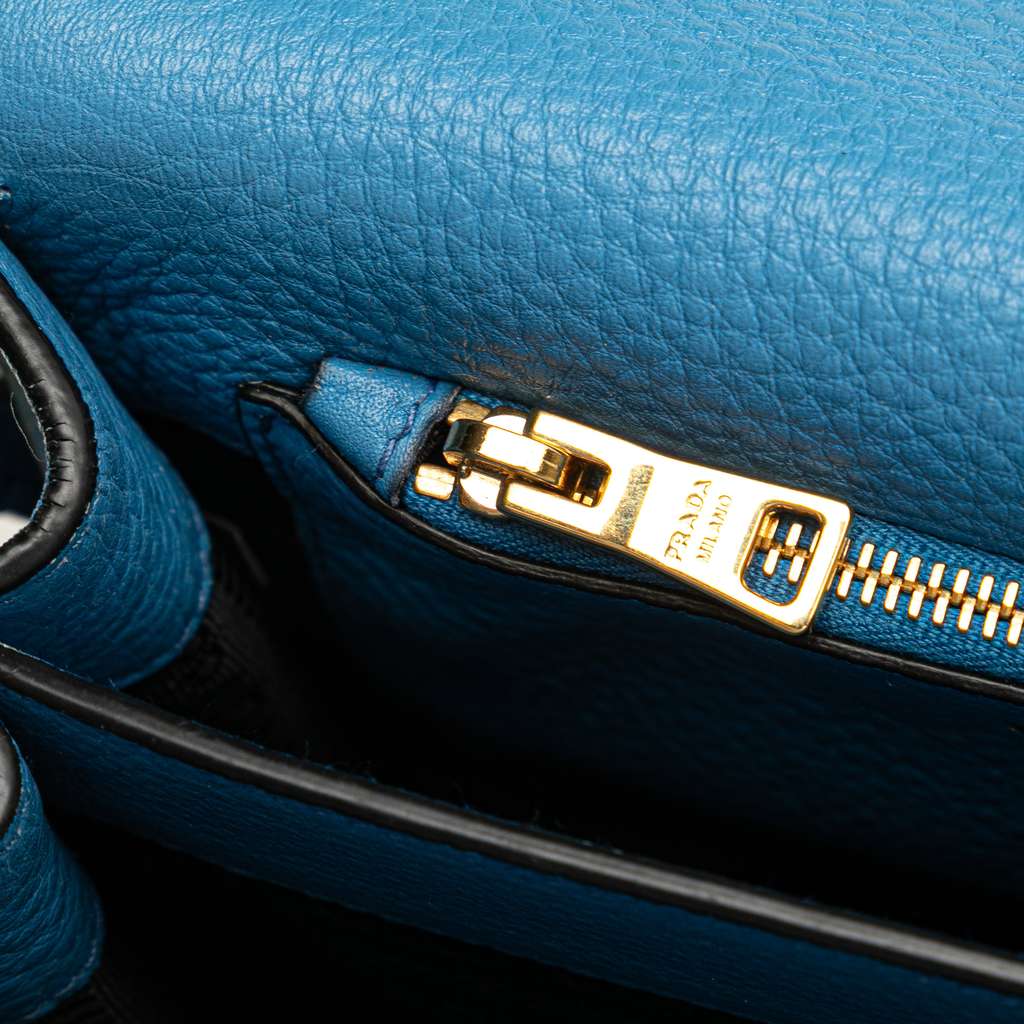 Prada Vitello Daino Flap Crossbody - Image 10