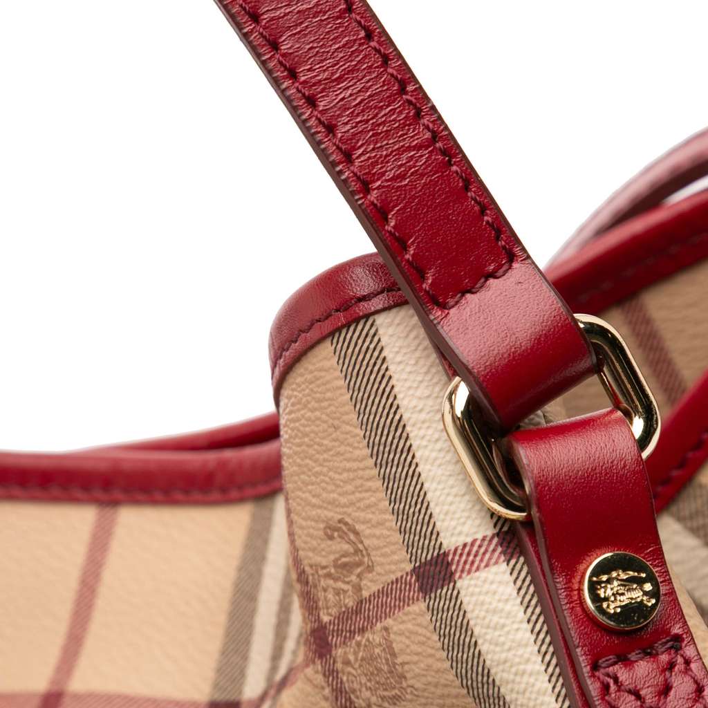 Burberry Small Haymarket Check Coated Canvas Canterbury Tote - Image 10