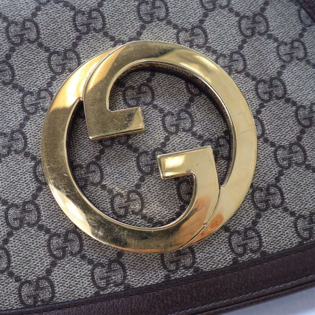 Gucci Small GG Supreme Blondie Chain Satchel - Image 13