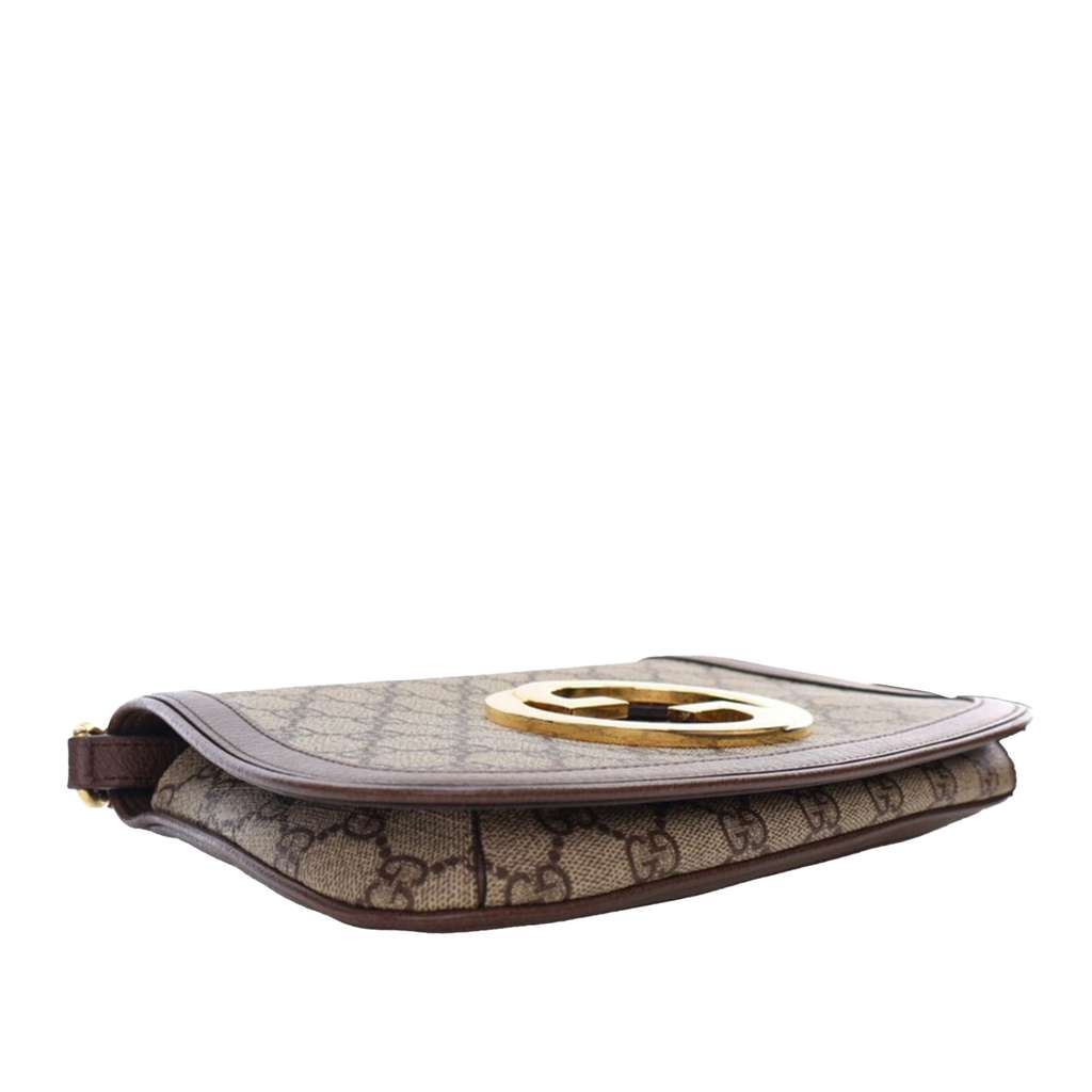 Gucci Small GG Supreme Blondie Chain Satchel - Detail 1