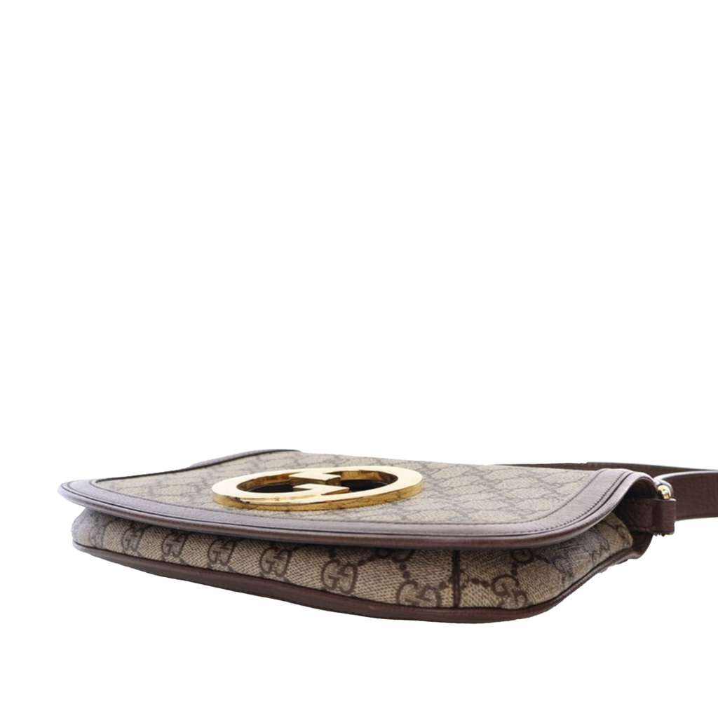 Gucci Small GG Supreme Blondie Chain Satchel - Detail 2