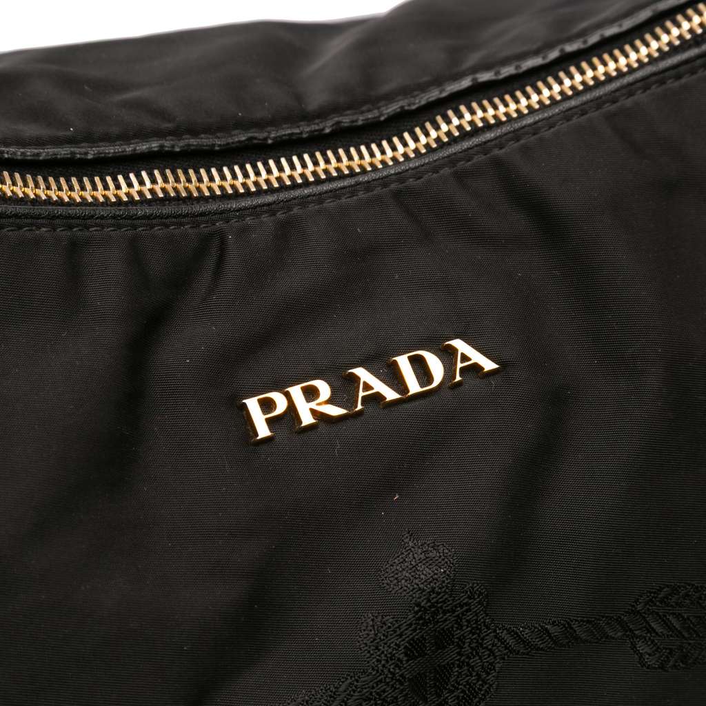 Prada Tessuto Canapa Logo Satchel - Detail 2