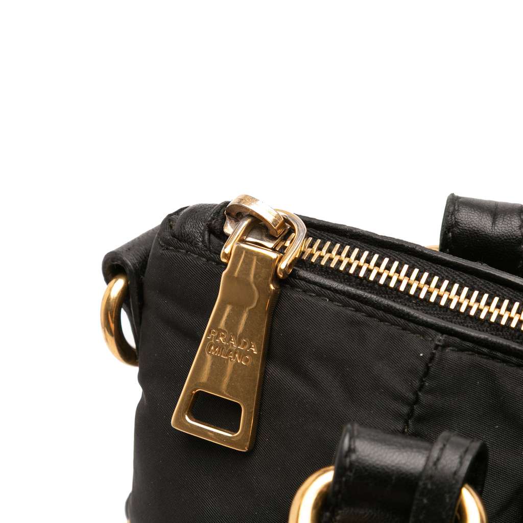 Prada Tessuto Canapa Logo Satchel - Image 10