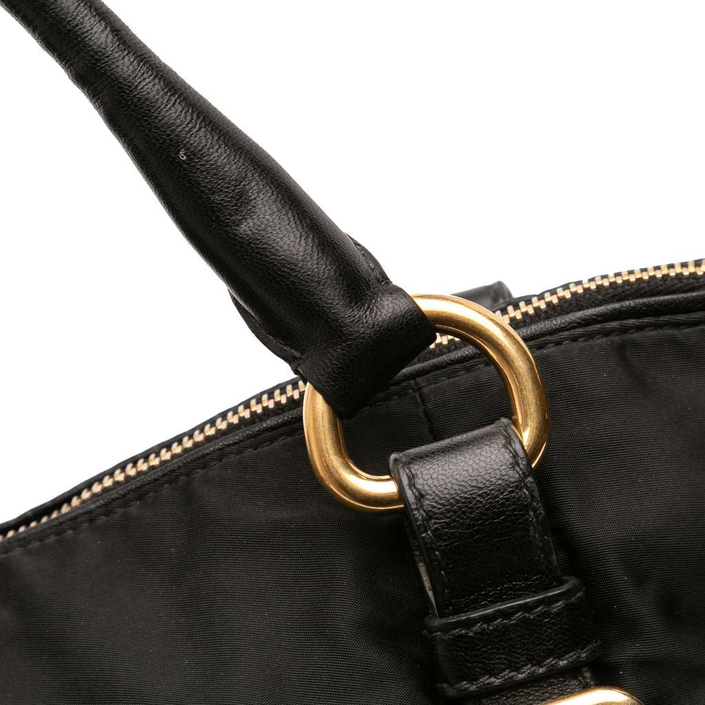 Prada Tessuto Canapa Logo Satchel - Image 11