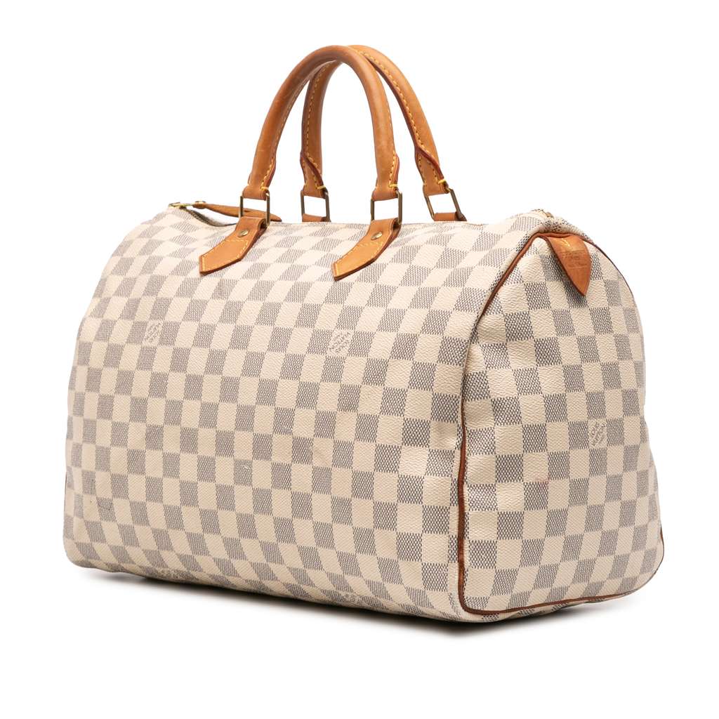 Louis Vuitton Damier Azur Speedy 35 - Back view