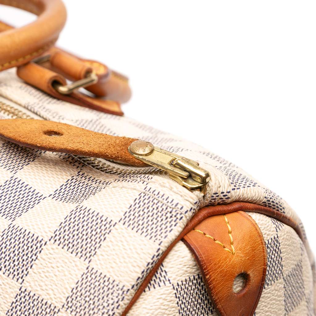 Louis Vuitton Damier Azur Speedy 35 - Image 10