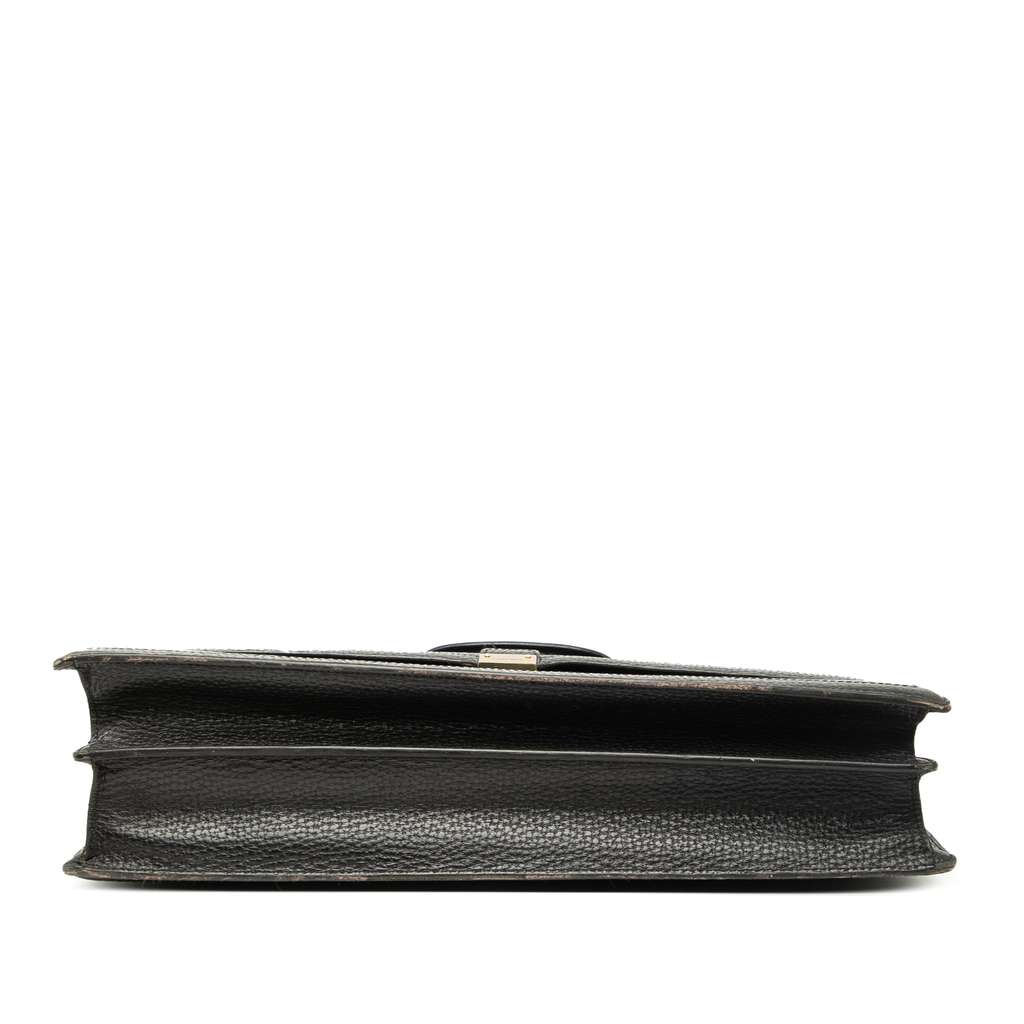 Loewe Leather Anagram Business Bag - Image 6