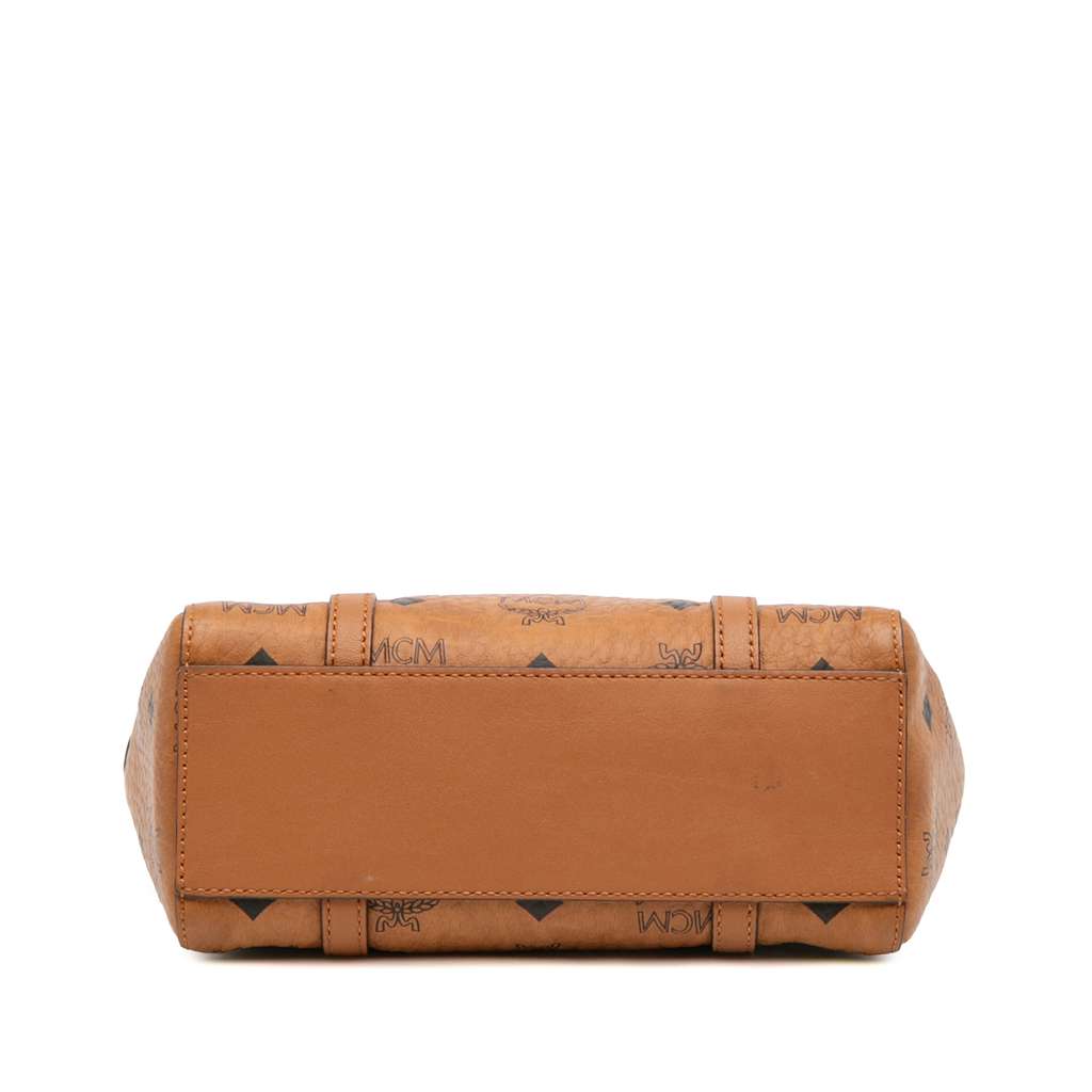 Mcm Mini Visetos Coated Canvas Toni Top Zip Shopper Tote - Image 6