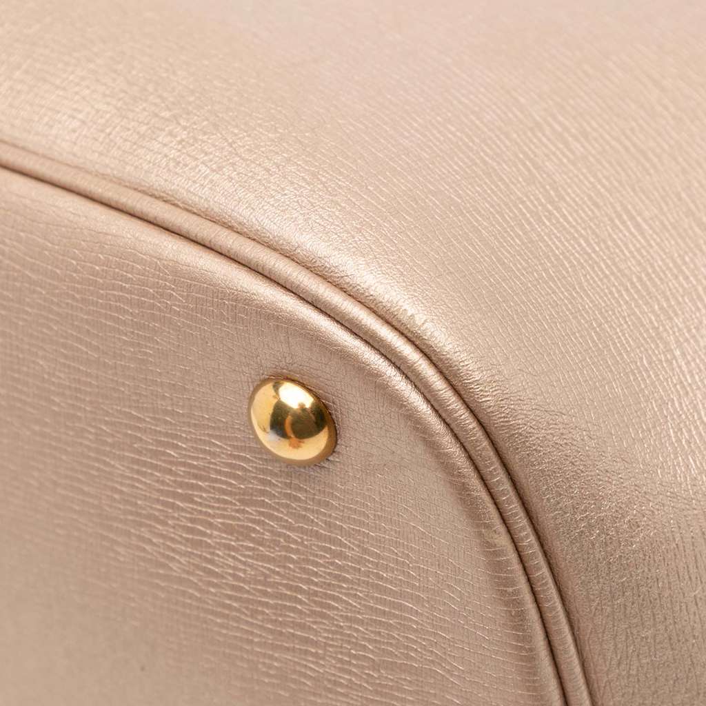 Gucci Leather Bright Bit Satchel - Detail 2