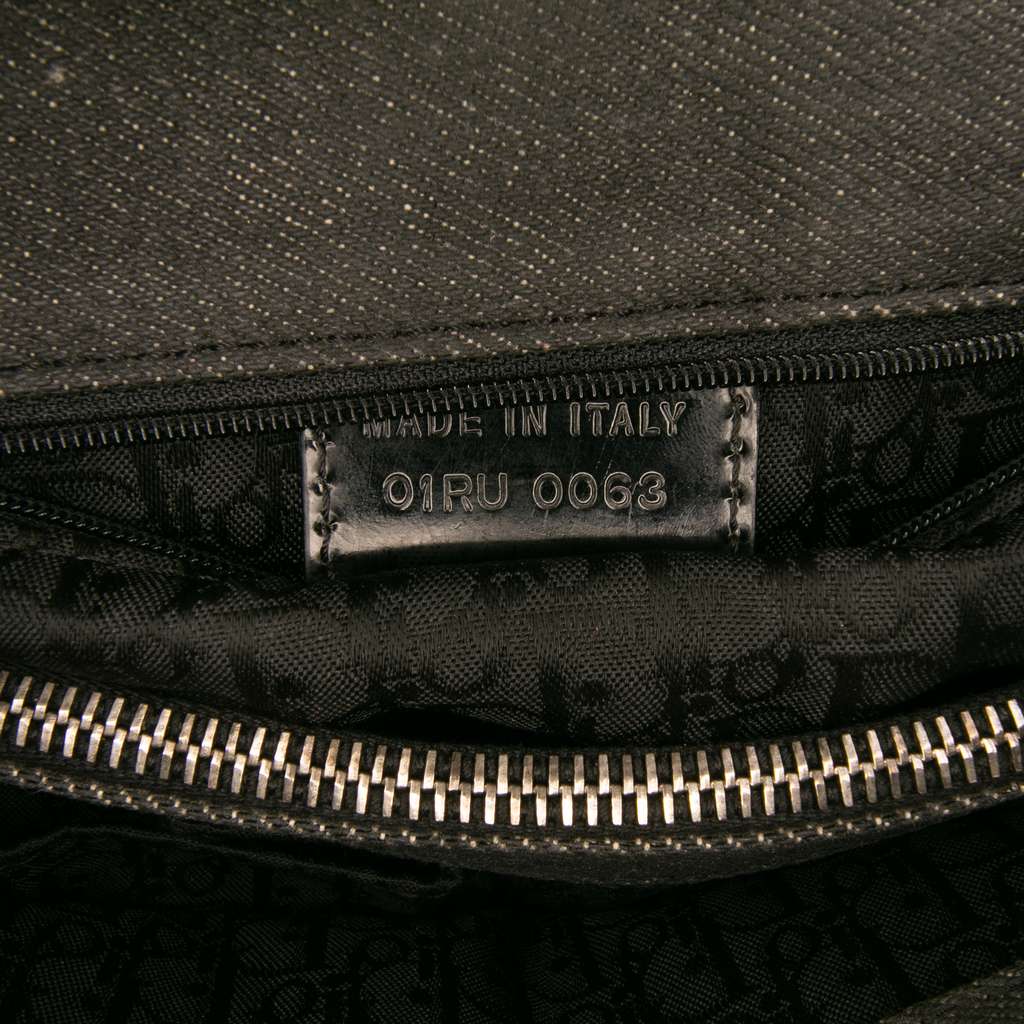 Dior Extra Large Denim Cannage Lady Dior - Detail 1