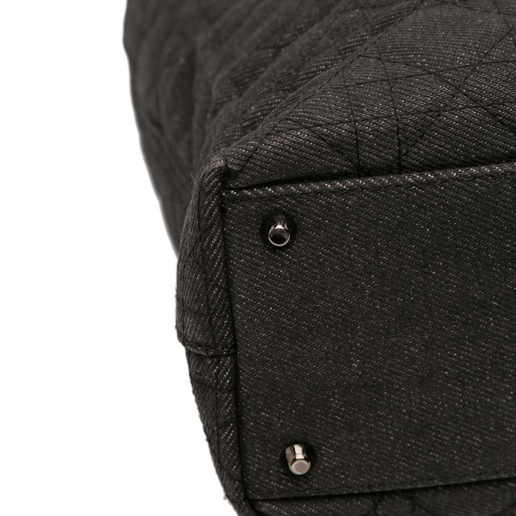 Dior Extra Large Denim Cannage Lady Dior - Detail 2