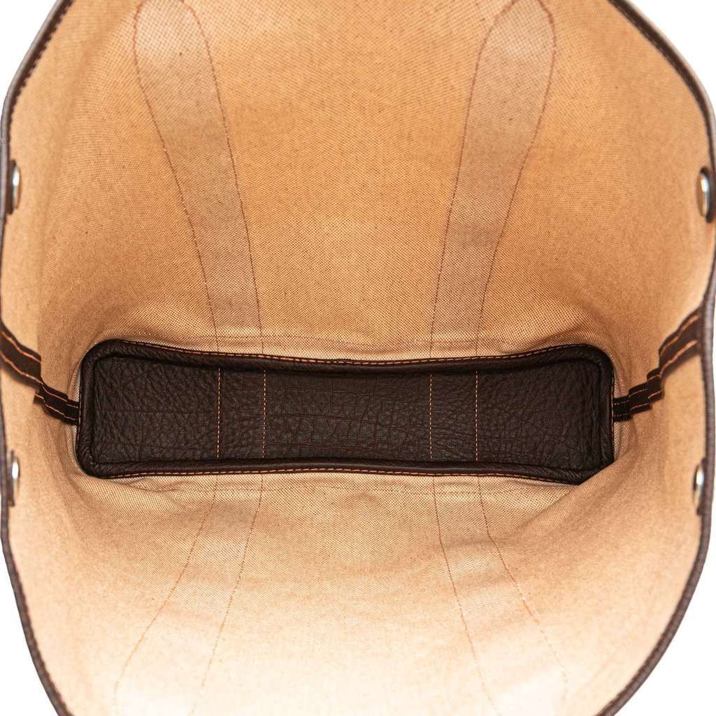 Hermès Toile and Buffalo Leather Garden File 37 - 4