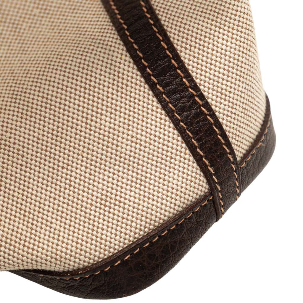 Hermès Toile and Buffalo Leather Garden File 37 - Image 11