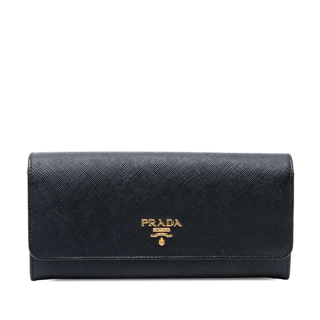 Prada Large Saffiano Wallet