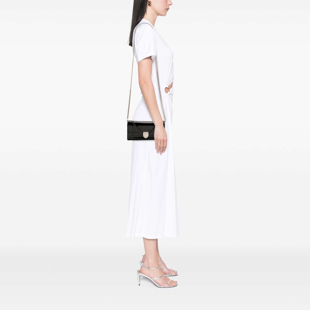 Dior Patent Diorama Croisiere Wallet On Chain - Image 13