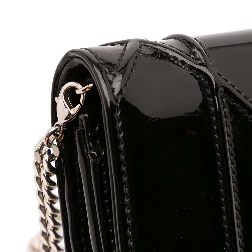Dior Patent Diorama Croisiere Wallet On Chain - Image 10