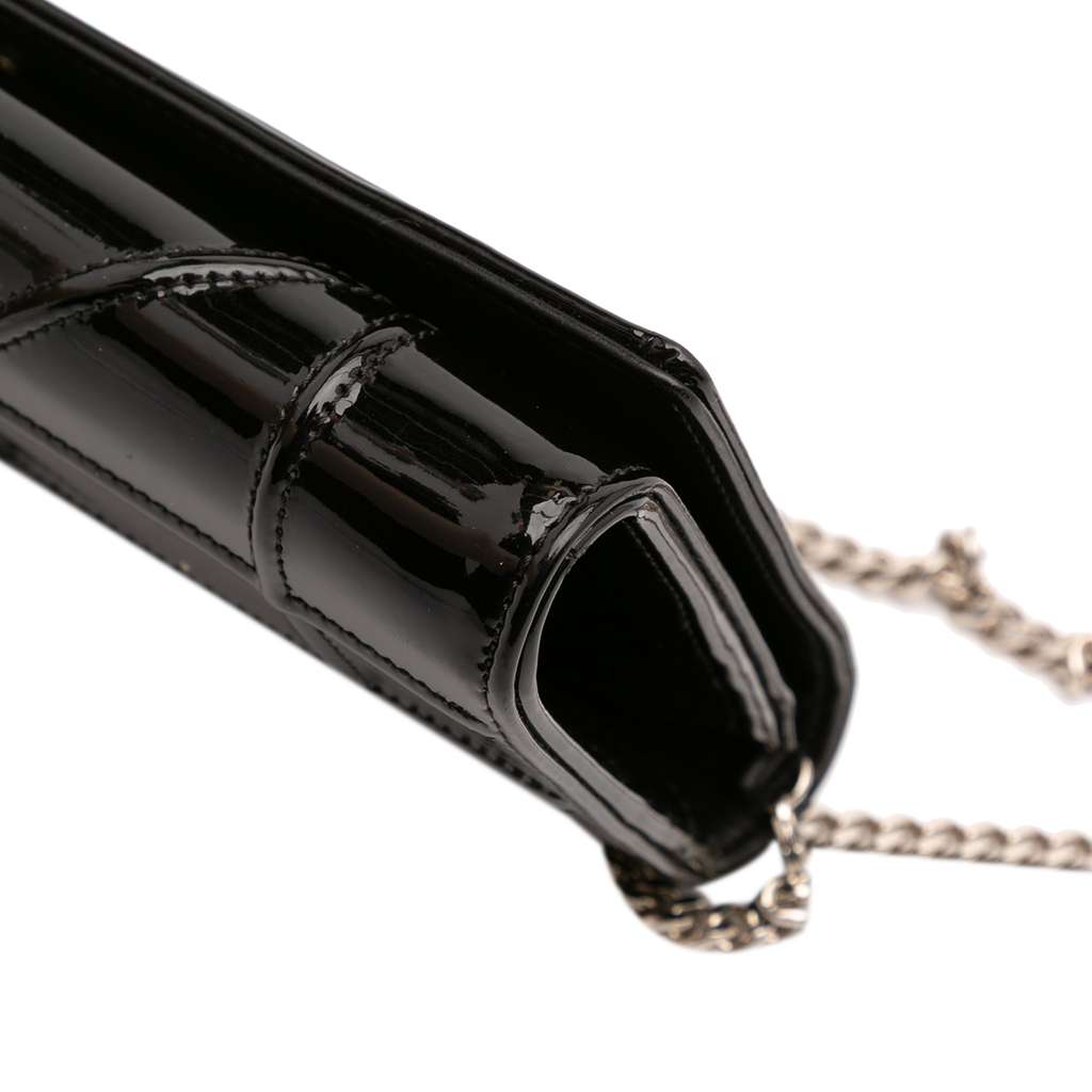 Dior Patent Diorama Croisiere Wallet On Chain - Image 11