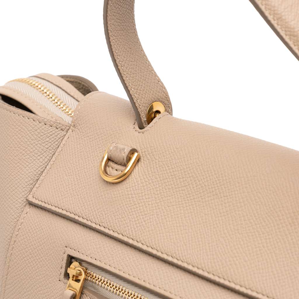 Celine Mini Grained Calfskin Belt Bag - Image 11